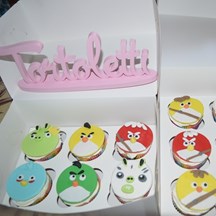 Капкейки Angry birds